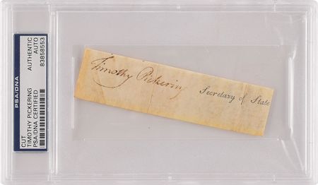 Lot #322 Timothy Pickering - Image 1