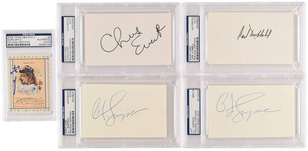 Lot #846  Athletes - Image 1