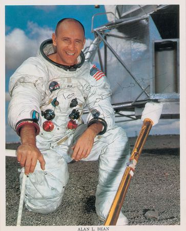 Lot #447 Alan Bean and Charles Conrad Signed Photographs - Image 1