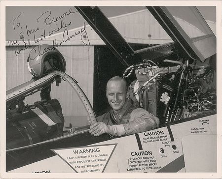 Lot #447 Alan Bean and Charles Conrad Signed Photographs - Image 2