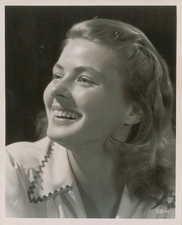 Lot #761 Ingrid Bergman: In Rome to shoot Journey to Italy: 
