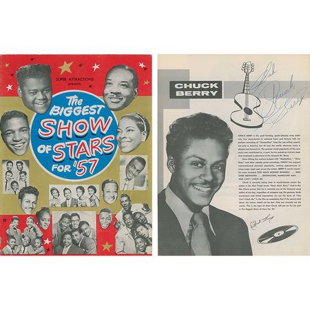 Lot #706 Chuck Berry Program - Image 1