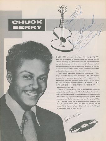 Lot #706 Chuck Berry Program - Image 2