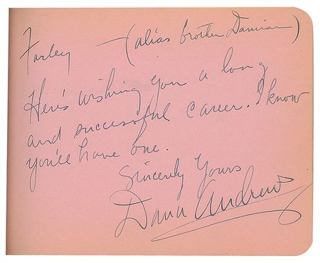 Lot #785 Farley Granger - Image 7