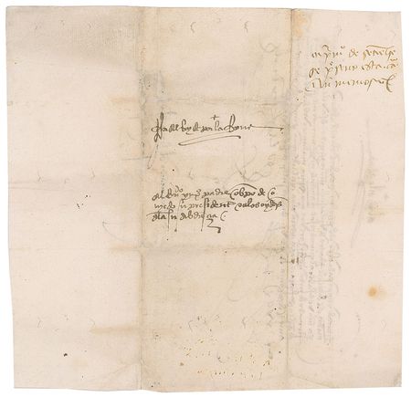 Lot #239 Ferdinand and Isabella: Royal missive by Ferdinand and Isabella, associated with the Inquisition - Image 2