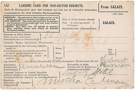 Lot #675 Violinists: Ysaye and Elman Signed Documents - Image 3