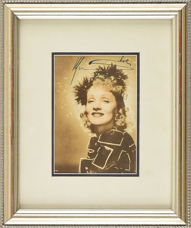 Lot #778 Marlene Dietrich Signed Photograph - Image 2