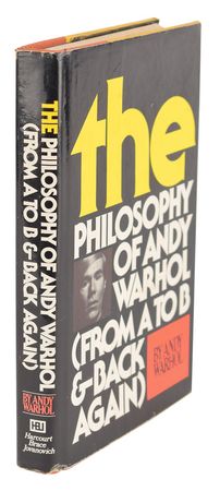 Lot #508 Andy Warhol Book - Image 3