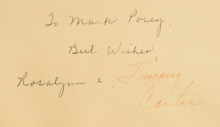 Lot #96 Jimmy and Rosalynn Carter Print - Image 3