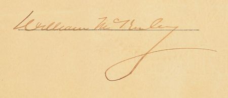 Lot #155 William McKinley Signed Document - Image 2
