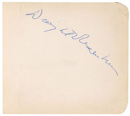 Lot #120 Dwight D. Eisenhower Signature - Image 2
