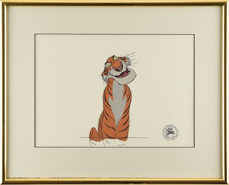 Lot #518 Shere Khan production cel from The Jungle Book Production Cel - Image 2