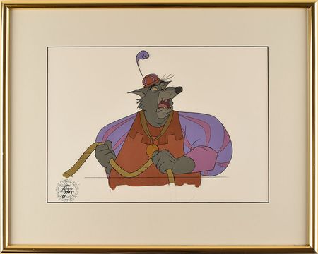 Lot #572 Sheriff of Nottingham production cel from Robin Hood Production Cel - Image 2