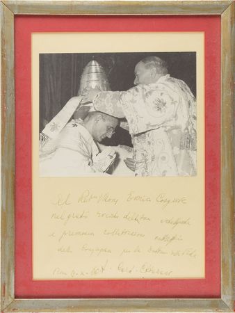 Lot #227 Pope Paul VI Signed Photograph - Image 3