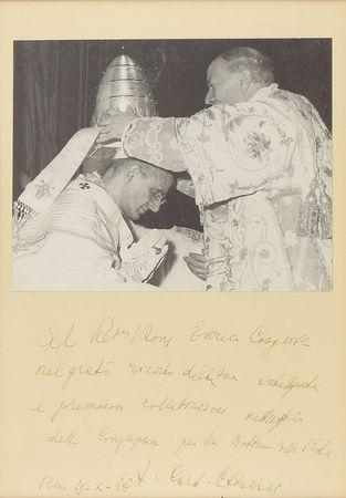Lot #227 Pope Paul VI Signed Photograph - Image 4