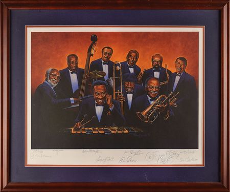 Lot #685 Jazz Musicians Print - Image 1