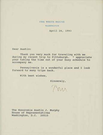 Lot #100 Bill Clinton - Image 2