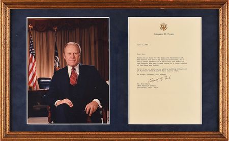 Lot #131 Gerald Ford: 