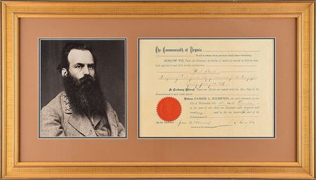 Lot #390 James L. Kemper Signed Document - Image 1
