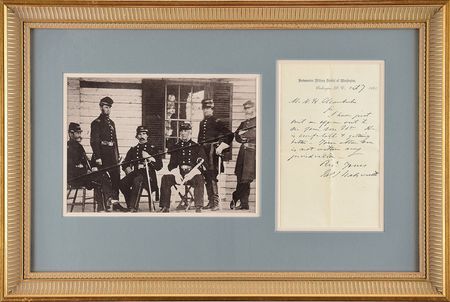Lot #415 James S. Wadsworth Handwritten Letter Signed - Image 1