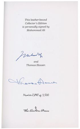 Lot #844 Muhammad Ali Book - Image 2