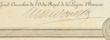 Lot #293 King Charles X Signed Document - Image 2