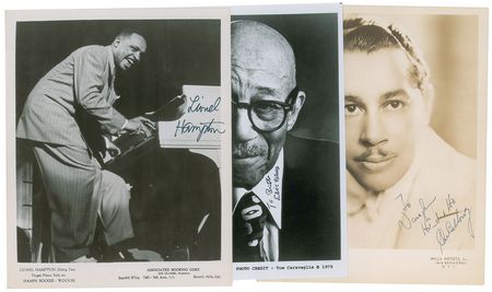 Lot #686 Jazz Musicians Group Lot - Image 1