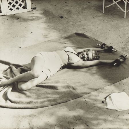 Lot #750 Marilyn Monroe: Monroe works up a sweat in 1953 - Image 1