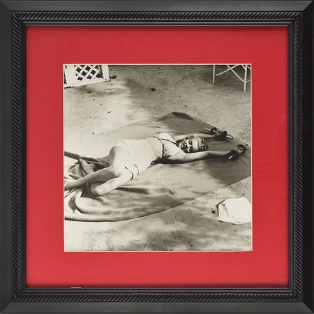 Lot #750 Marilyn Monroe: Monroe works up a sweat in 1953 - Image 2