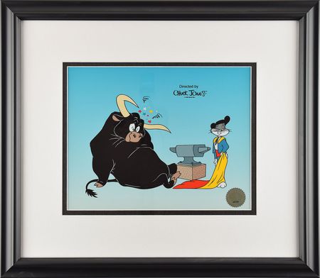 Lot #560 Bugs Bunny and Toro the Bull limited edition sericel from Linda Jones Enterprises Limited Edition Sericel - Image 2