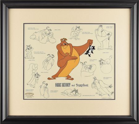 Lot #577 Marc Antony and Pussyfoot limited edition cel from Warner Bros. Animation - Image 2