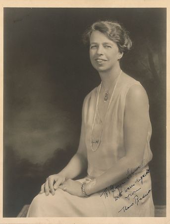 Lot #49 Eleanor Roosevelt Signed Photograph - Image 1