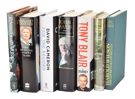 Lot #266 British Prime Ministers Books - Image 1