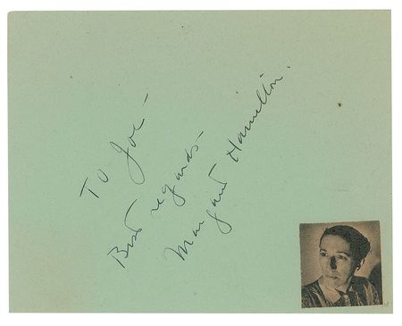Lot #768 Lon Chaney, Jr Signature - Image 2