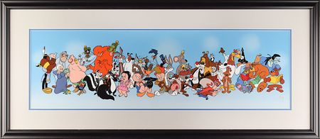 Lot #580 Looney Tunes characters limited edition sericel from Warner Bros. Animation Art Limited Edition Sericel - Image 2