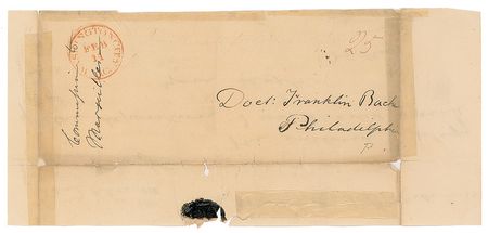 Lot #590 Francis Scott Key Handwritten Letter Signed - Image 2