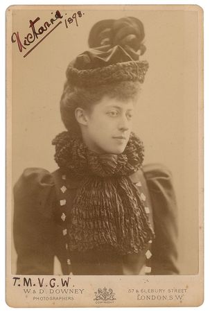 Lot #327 Princess Victoria Signed Photograph - Image 1