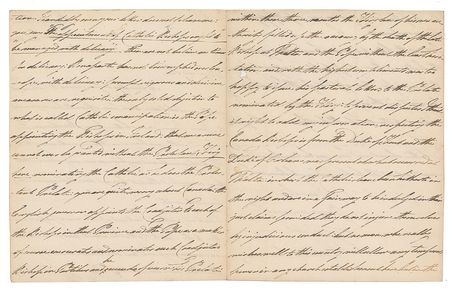 Lot #303 King William IV: On Catholics and Protestants: 