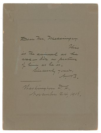 Lot #584 Ambrose Bierce: Rare portrait of 