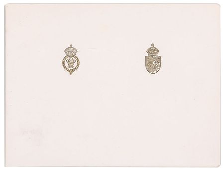 Lot #244 Princess Diana and Prince Charles Christmas Card - Image 2