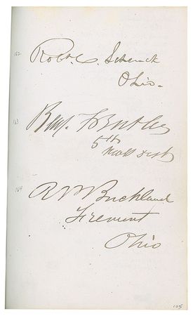 Lot #19 Andrew Johnson: Over 200 attendees of the Johnson impeachment trial - Image 6