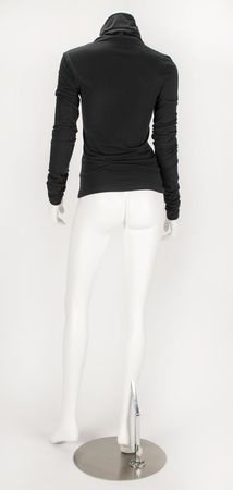 Lot #5074  McQueen Black Stretch Logo Top - Image 3