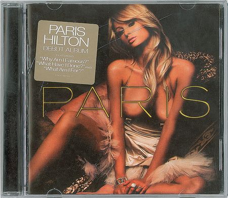 Lot #423 Banksy: Banksy takes aim at Paris Hilton's debut album - Image 1