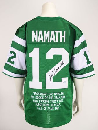 Lot #907 Joe Namath Jersey - Image 1
