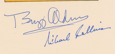 Lot #354 Buzz Aldrin and Michael Collins: Uncommon guest certificate for the Apollo 11 launch, signed by Aldrin and Collins - Image 2