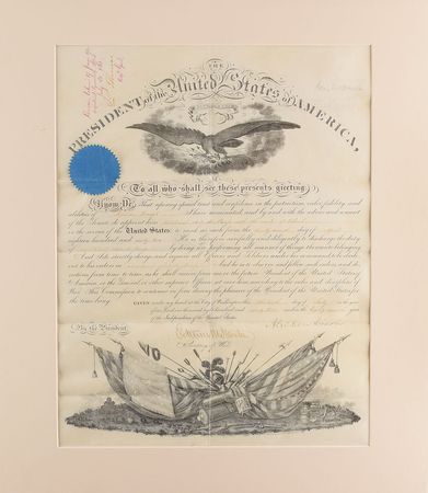 Lot #13 Abraham Lincoln: Lincoln appoints the engineer who revolutionized the Union's rail transport in 1862 - Image 2