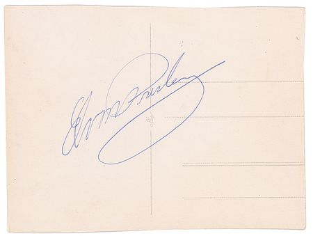 Lot #597 Elvis Presley Signed Photograph - Image 2