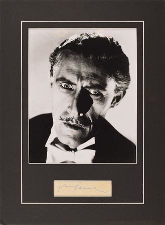 Lot #933 John Carradine - Image 1