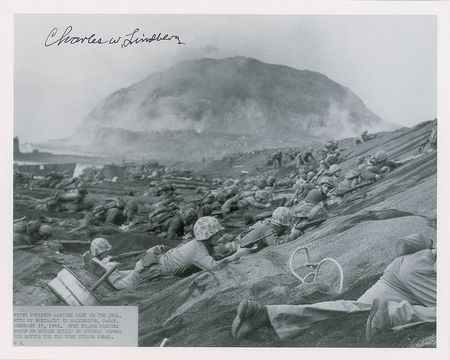 Lot #320 Iwo Jima: Charles W. Lindberg Group Lot - Image 3