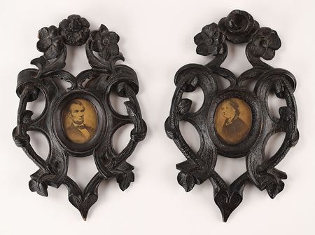Lot #25 Abraham and Mary Todd Lincoln - Image 1
